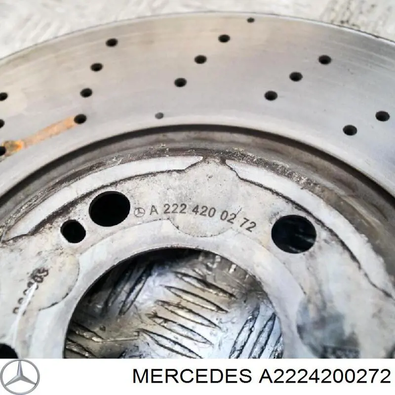 Тормоз дисковый передний Mercedes A2224200272 цена, от 180.54 USD