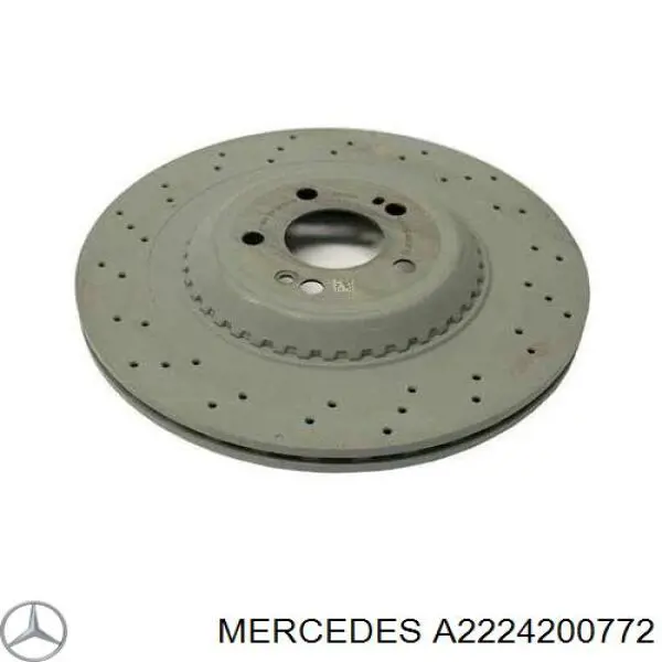 Тормозные диски A2224200772 Mercedes