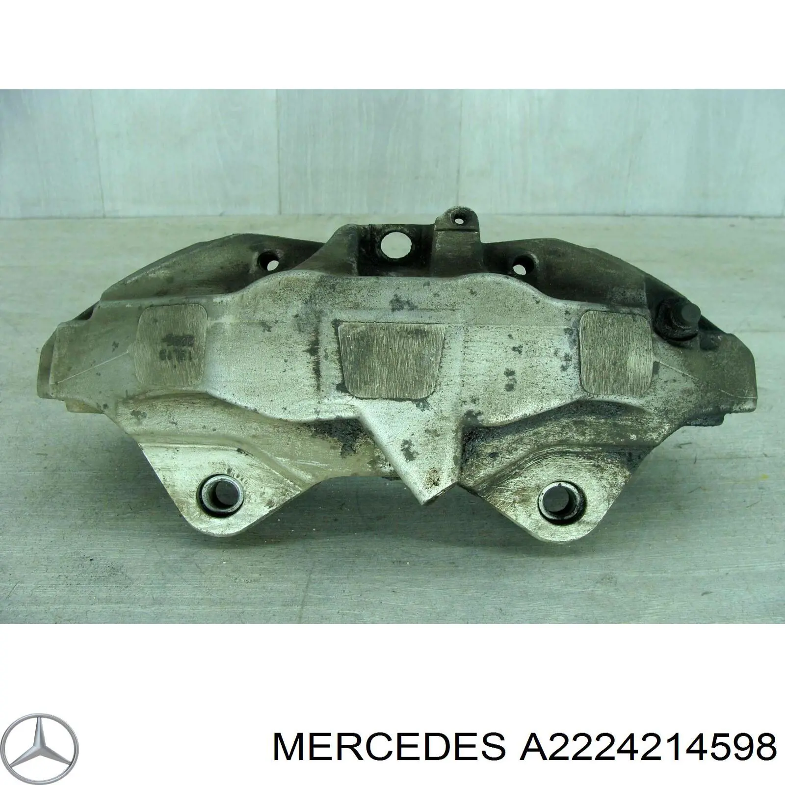 A2224214598 Mercedes Суппорт тормозной, передний, левый