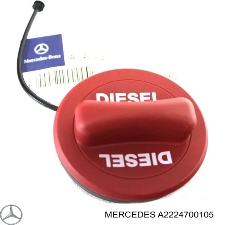 Tampa (tampão) do tanque de combustível Mercedes A2224700105