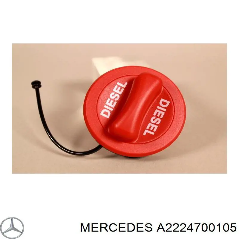 Compre A2224700105 Mercedes Tampa (tampão) do tanque de combustível