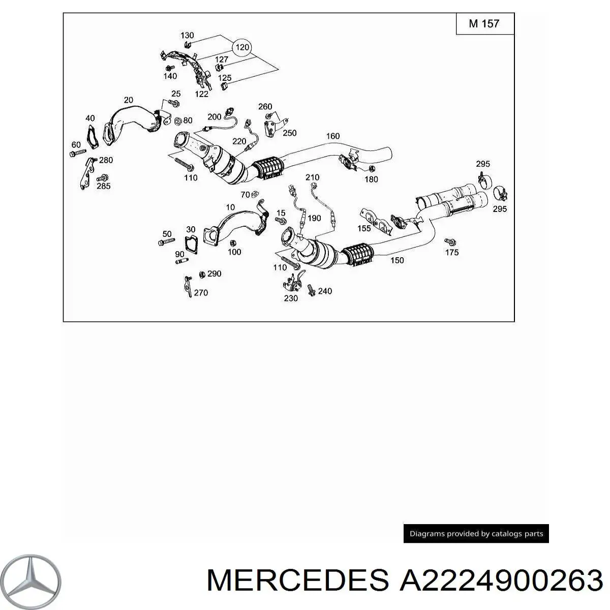 A2224900263 Mercedes 