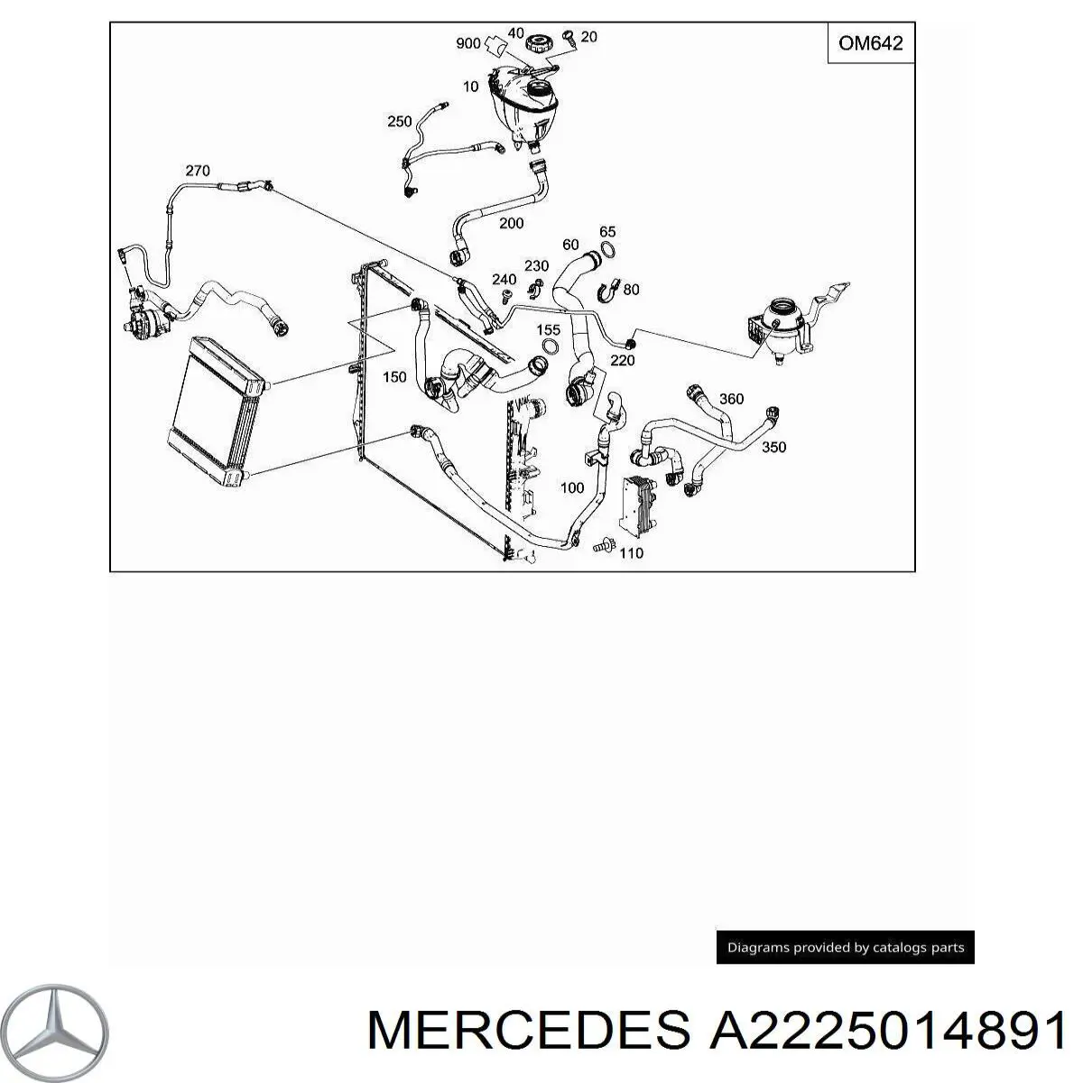 2225014891 Mercedes 