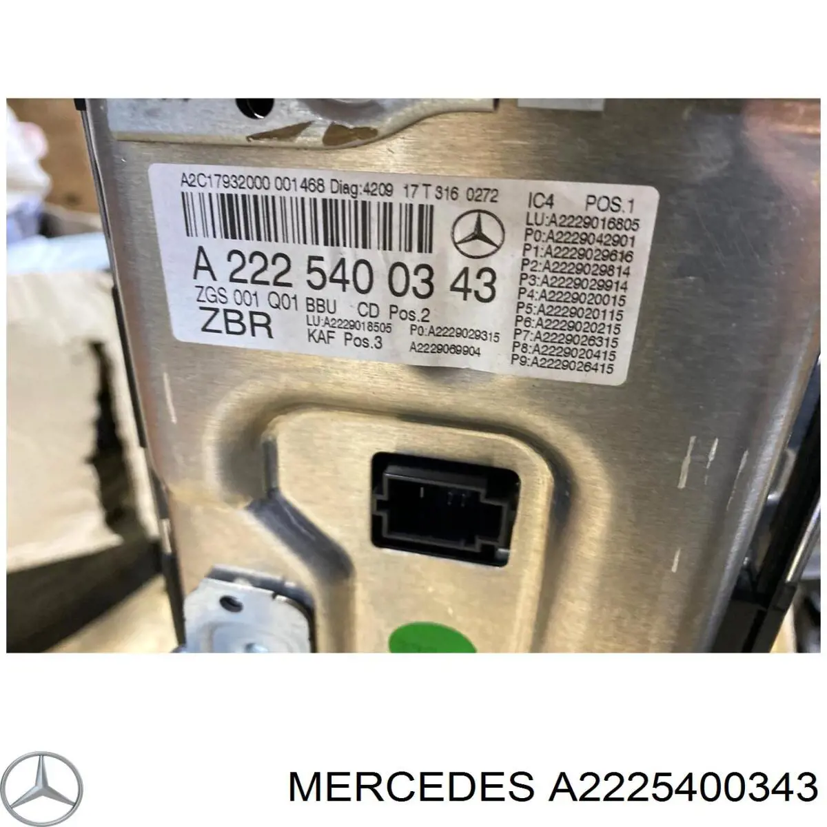 A2225400343 Mercedes 