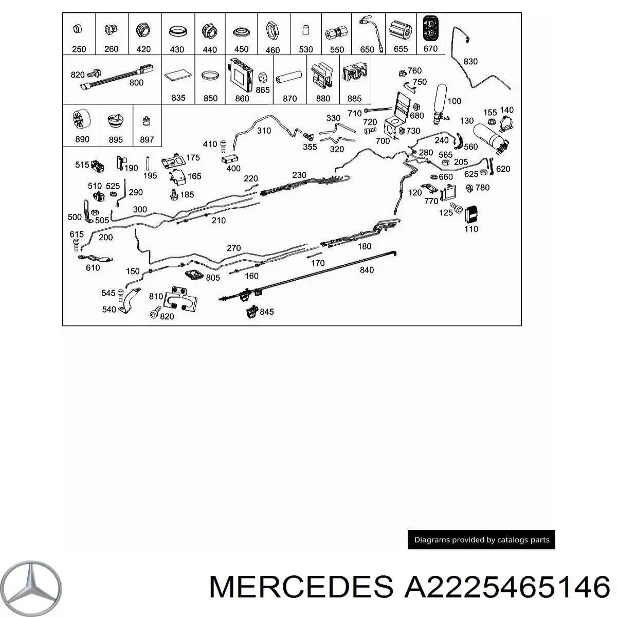 A2225465146 Mercedes 