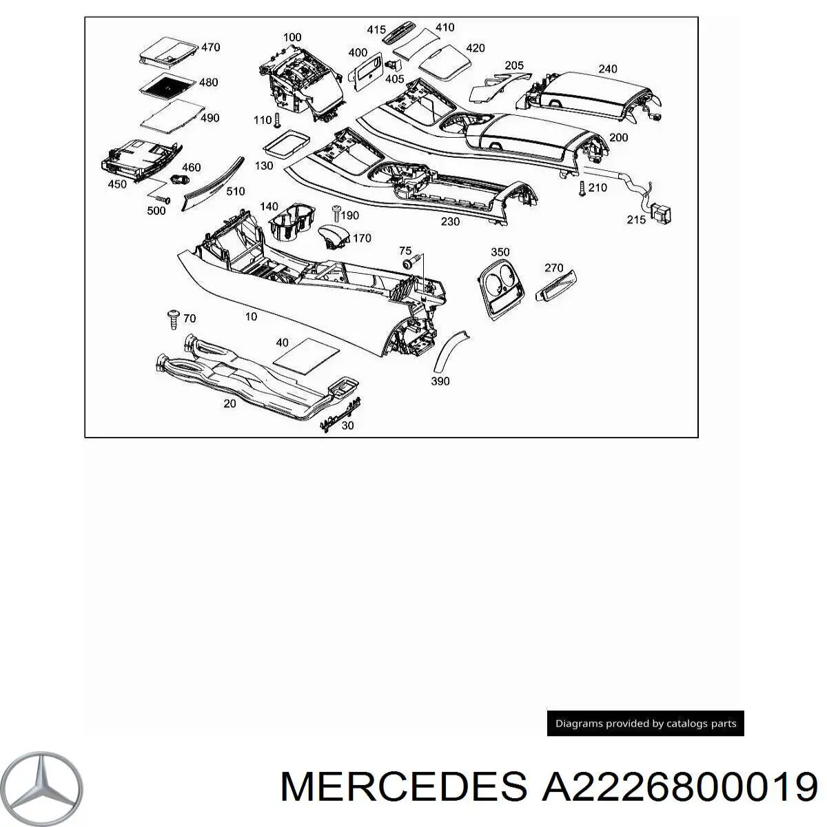  A2226800019 Mercedes