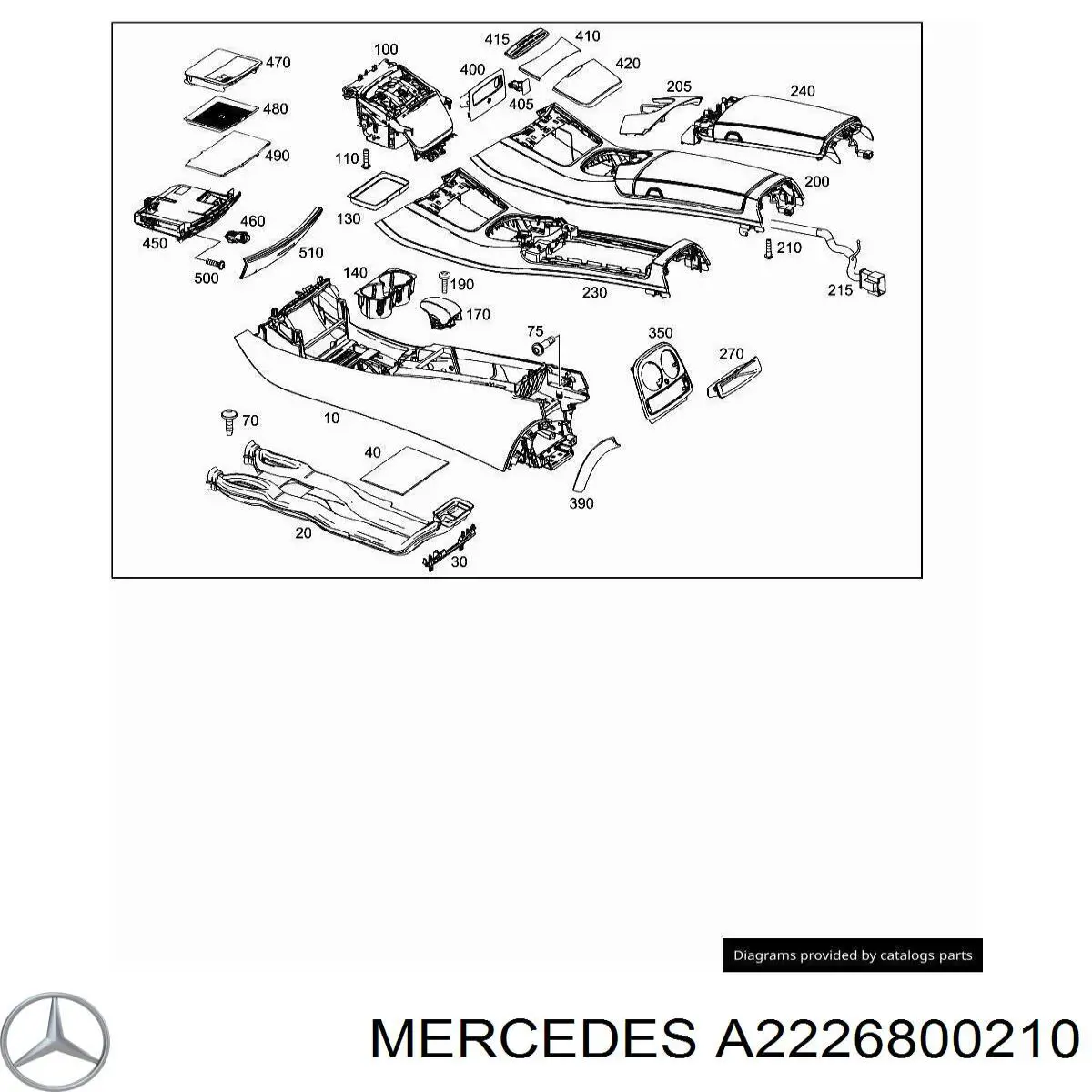  2226800210 Mercedes