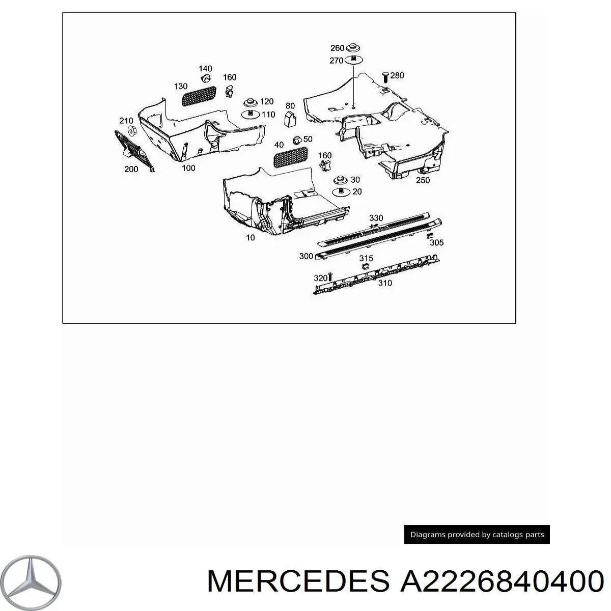 A2226840400 Mercedes 