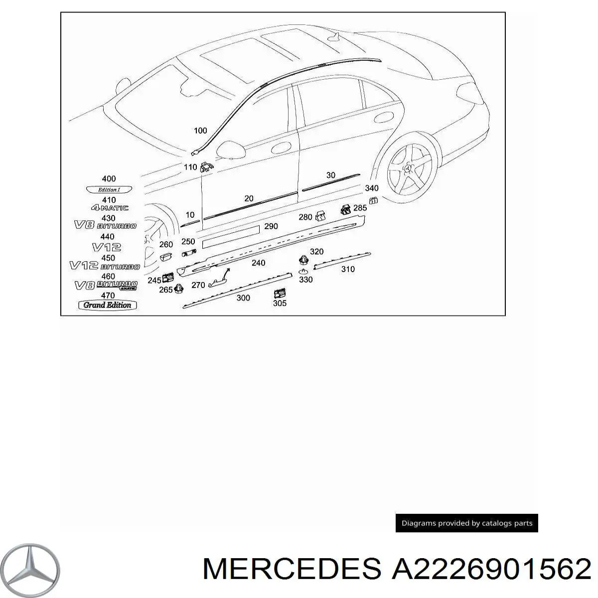  A2226901562 Mercedes