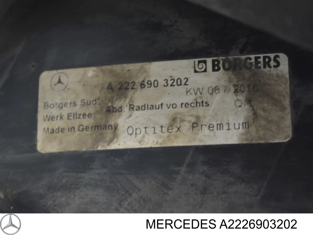 Правый подкрылок переднего крыла Q-fix Q3730448 цена, от 46.17 USD