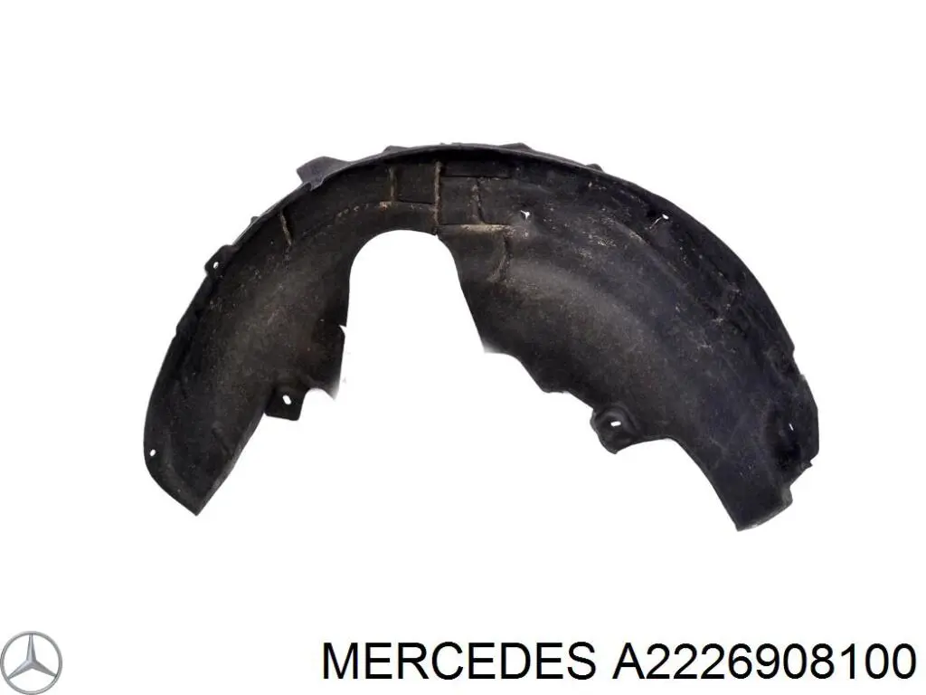 Подкрылок задний левый Mercedes 2226908100 цена, от 205.37 USD