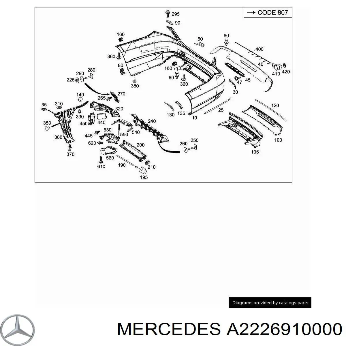 A2226910000 Mercedes 