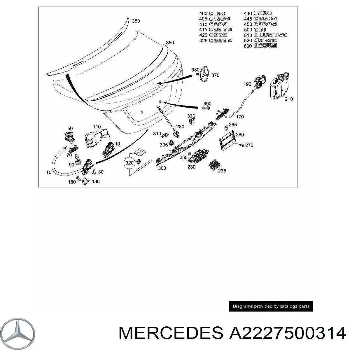 2227500314 Mercedes 