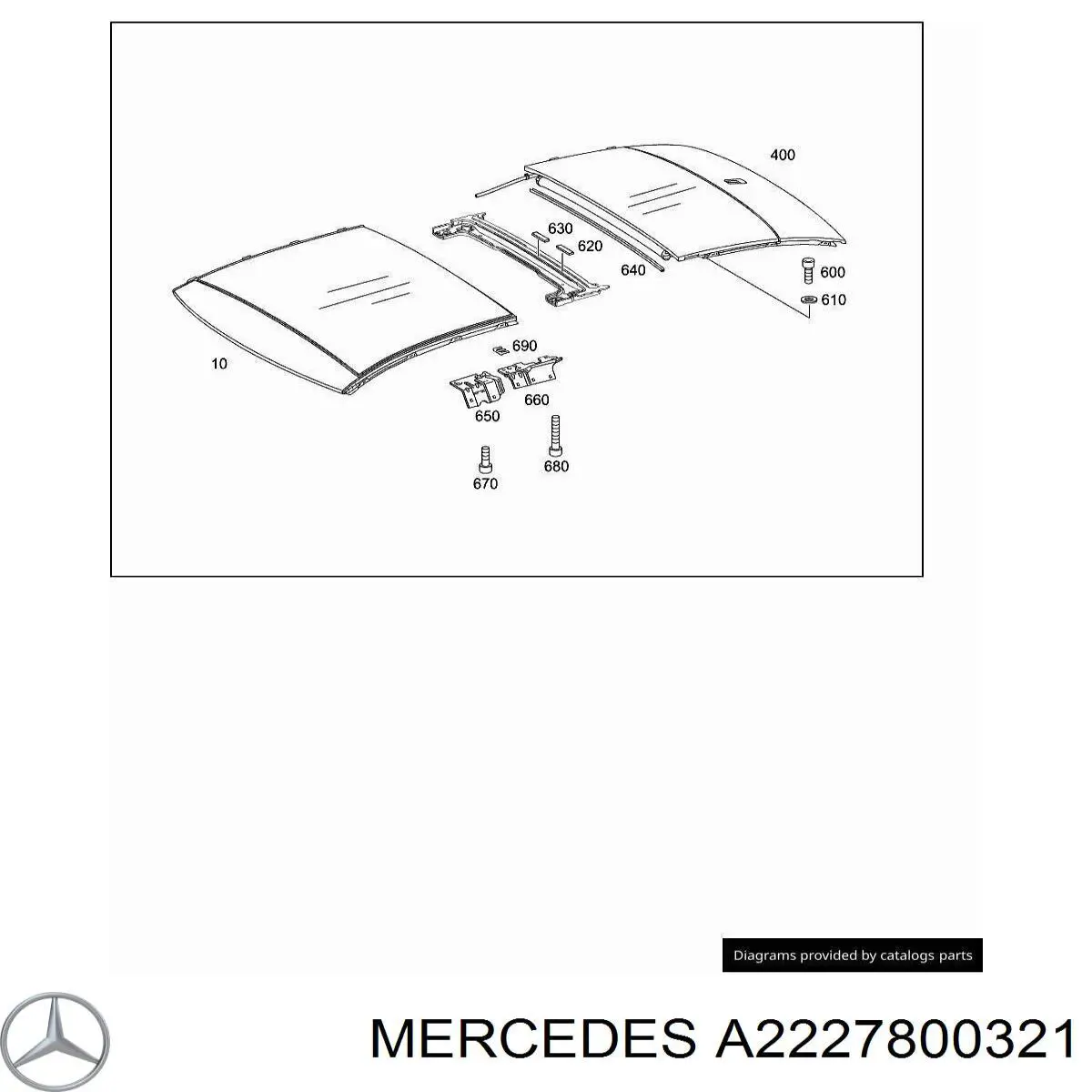 A2227800321 Mercedes 