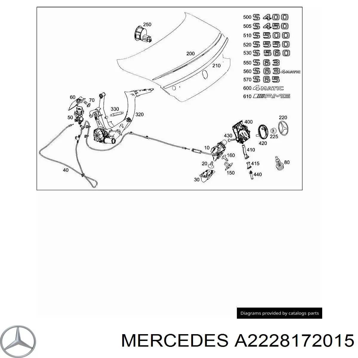 A2228172015 Mercedes 