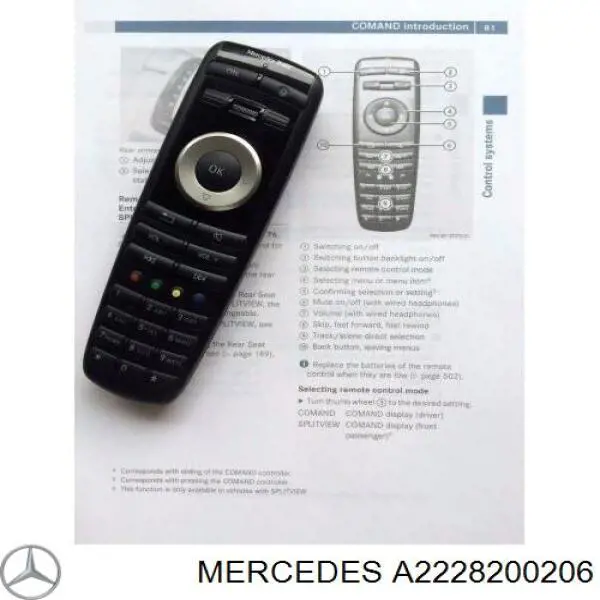 Купить A2228200206 Mercedes 