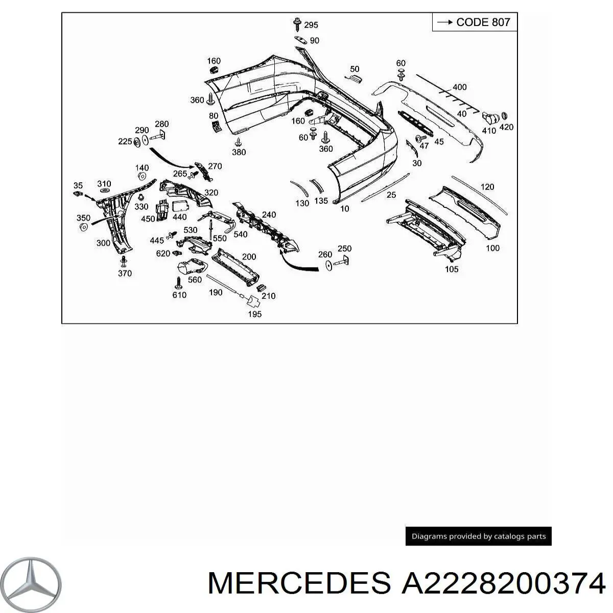  A2228200374 Mercedes