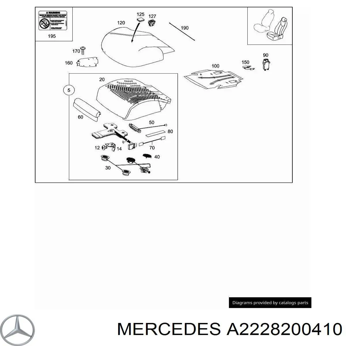 A2228200410 Mercedes 