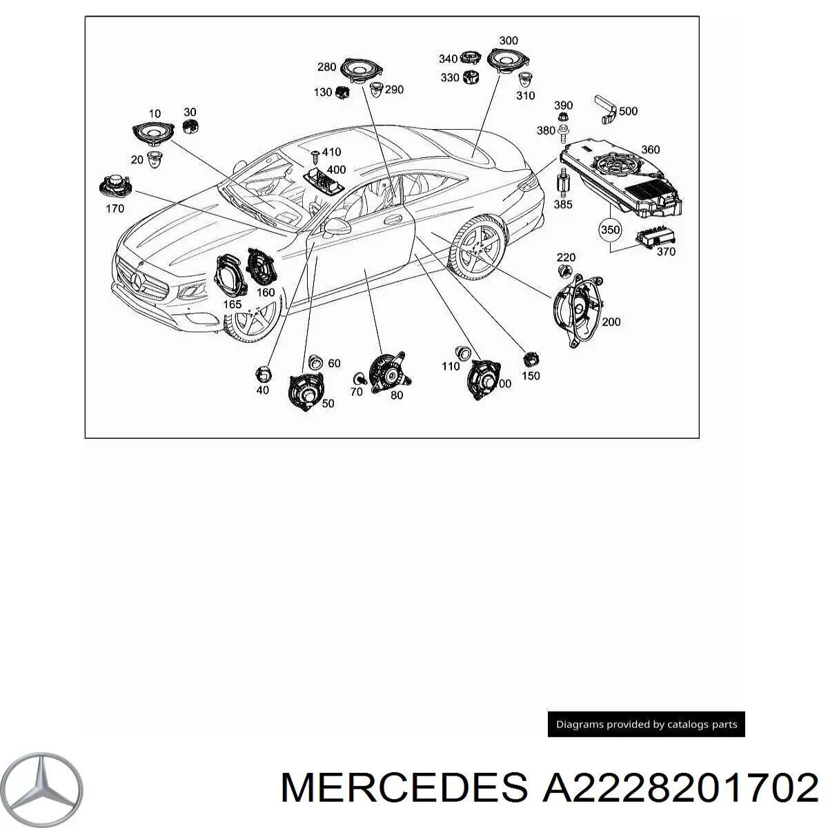 A2228201702 Mercedes 
