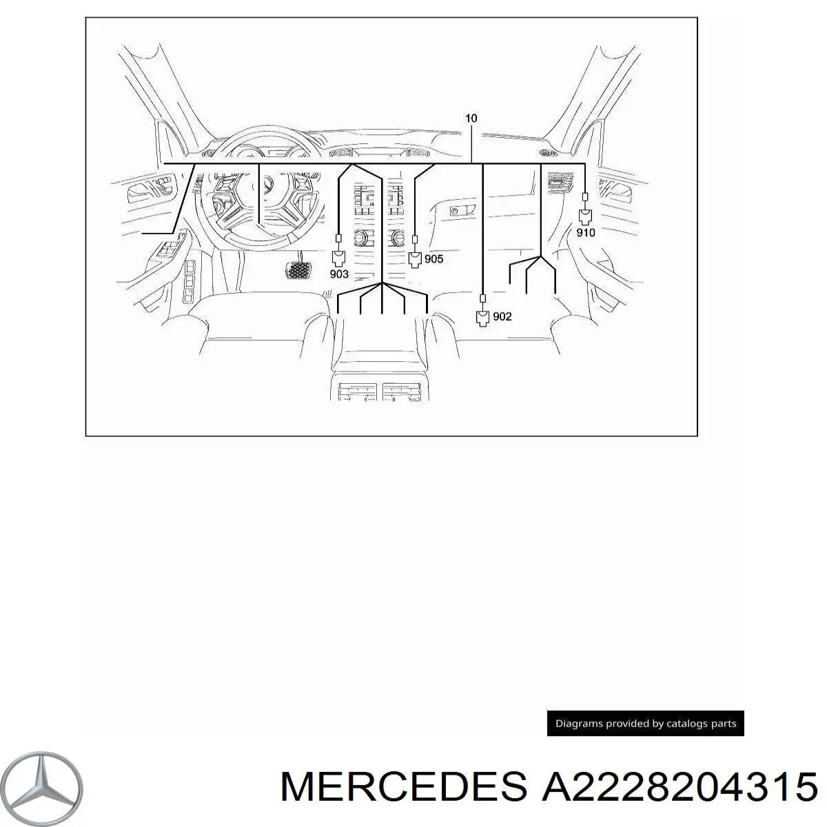A2228204315 Mercedes 