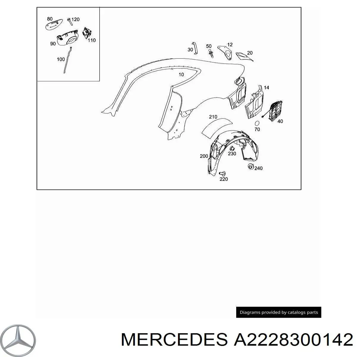  A2228300142 Mercedes