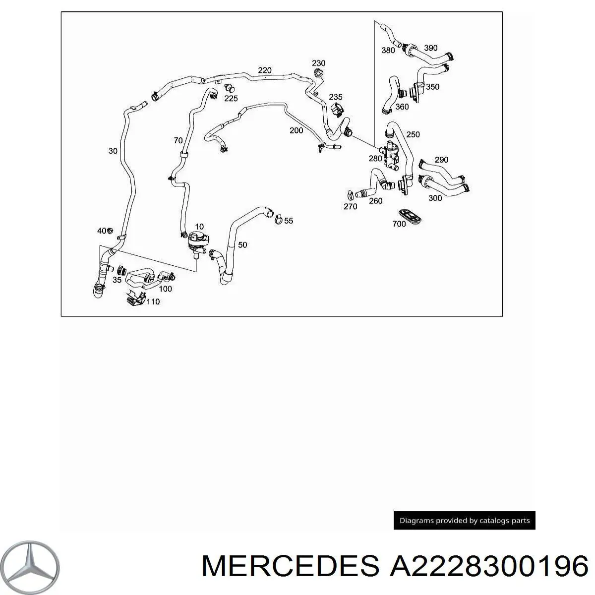 A2228300196 Mercedes 