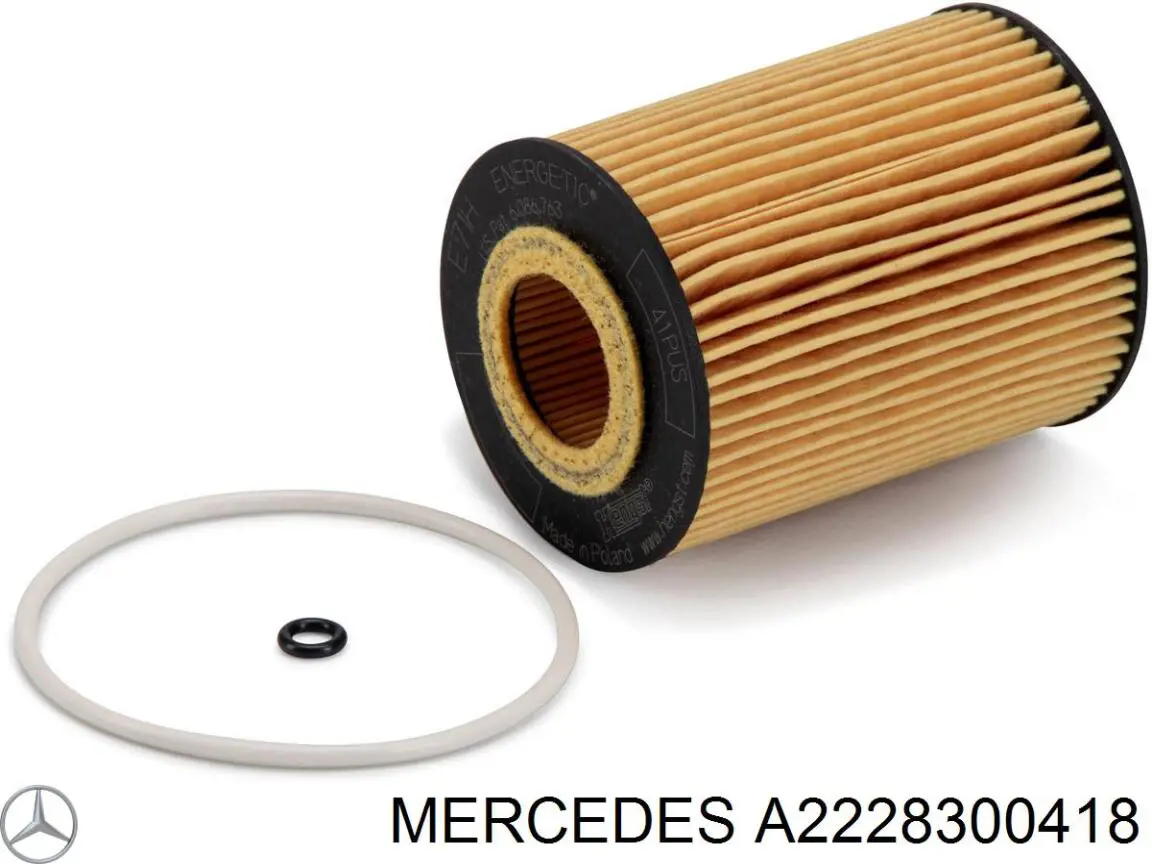 A2228300418 Mercedes Внутрисалонный фильтр