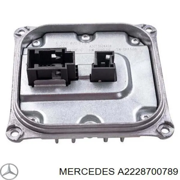 A2228700789 Mercedes módulo de direção (centralina eletrônica das luzes)