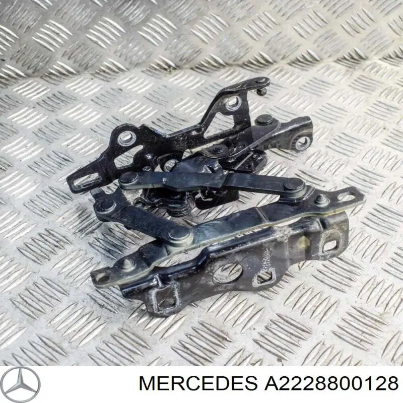  Петля капота левая Mercedes S 