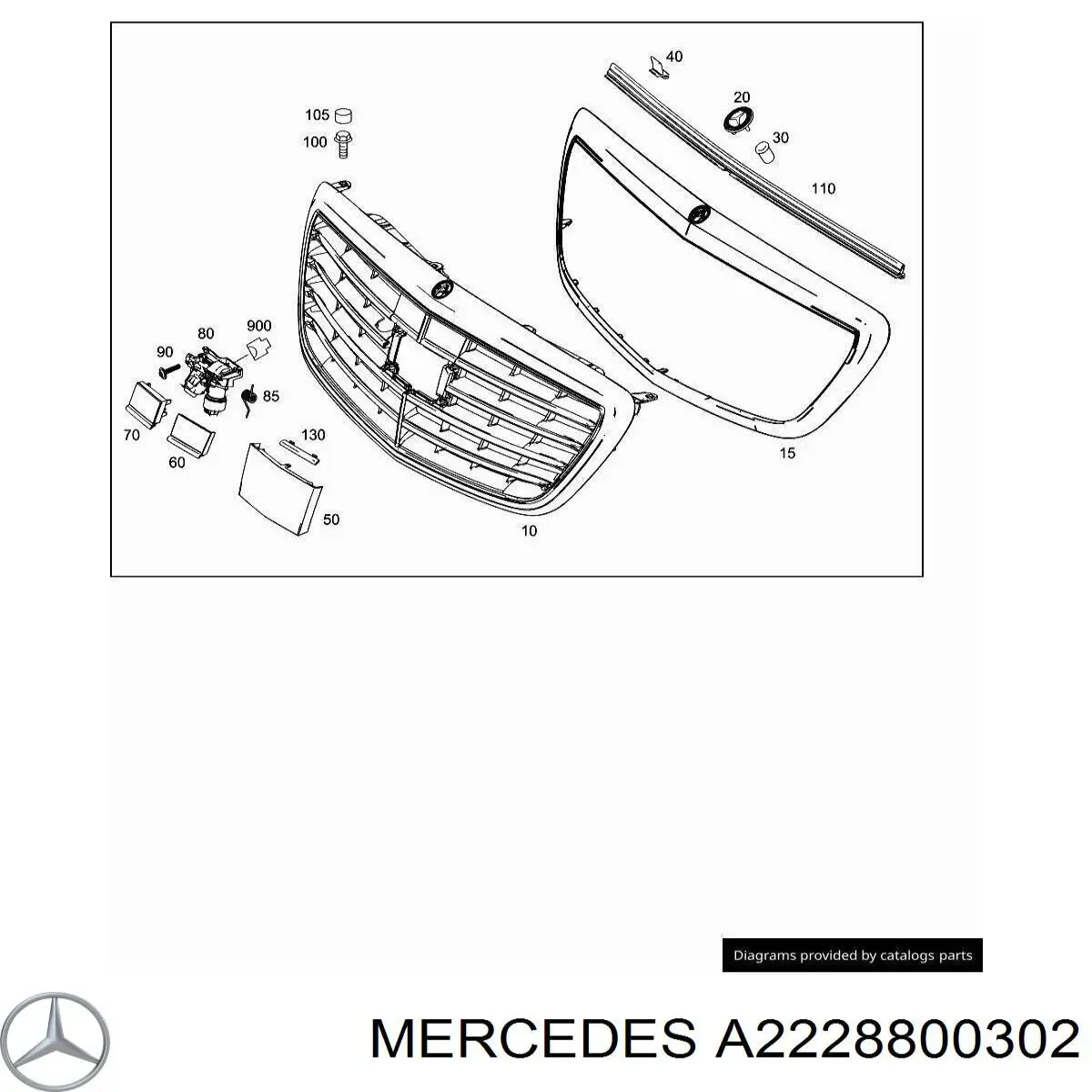 2228800302 Mercedes 