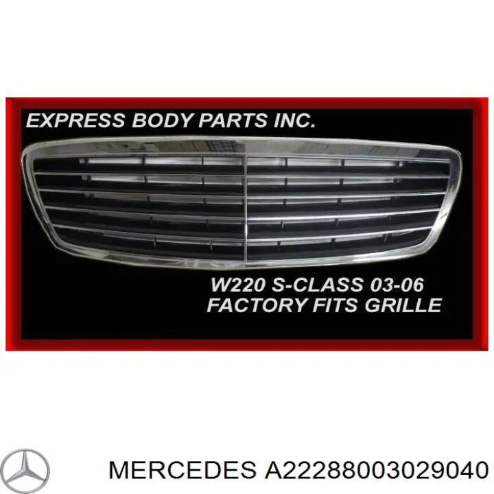 A22288003029040 Mercedes 