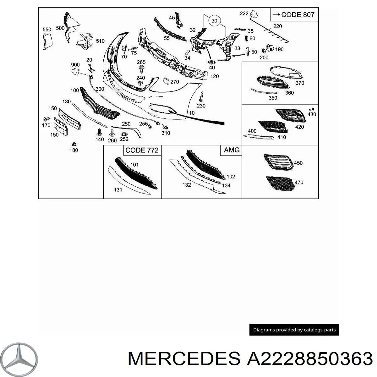 A2228850363 Mercedes 