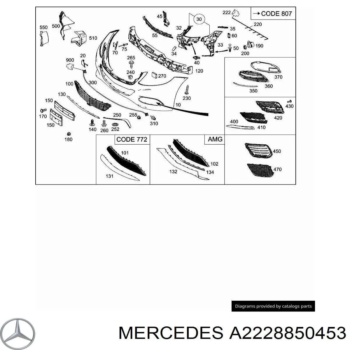 A2228850453 Mercedes 