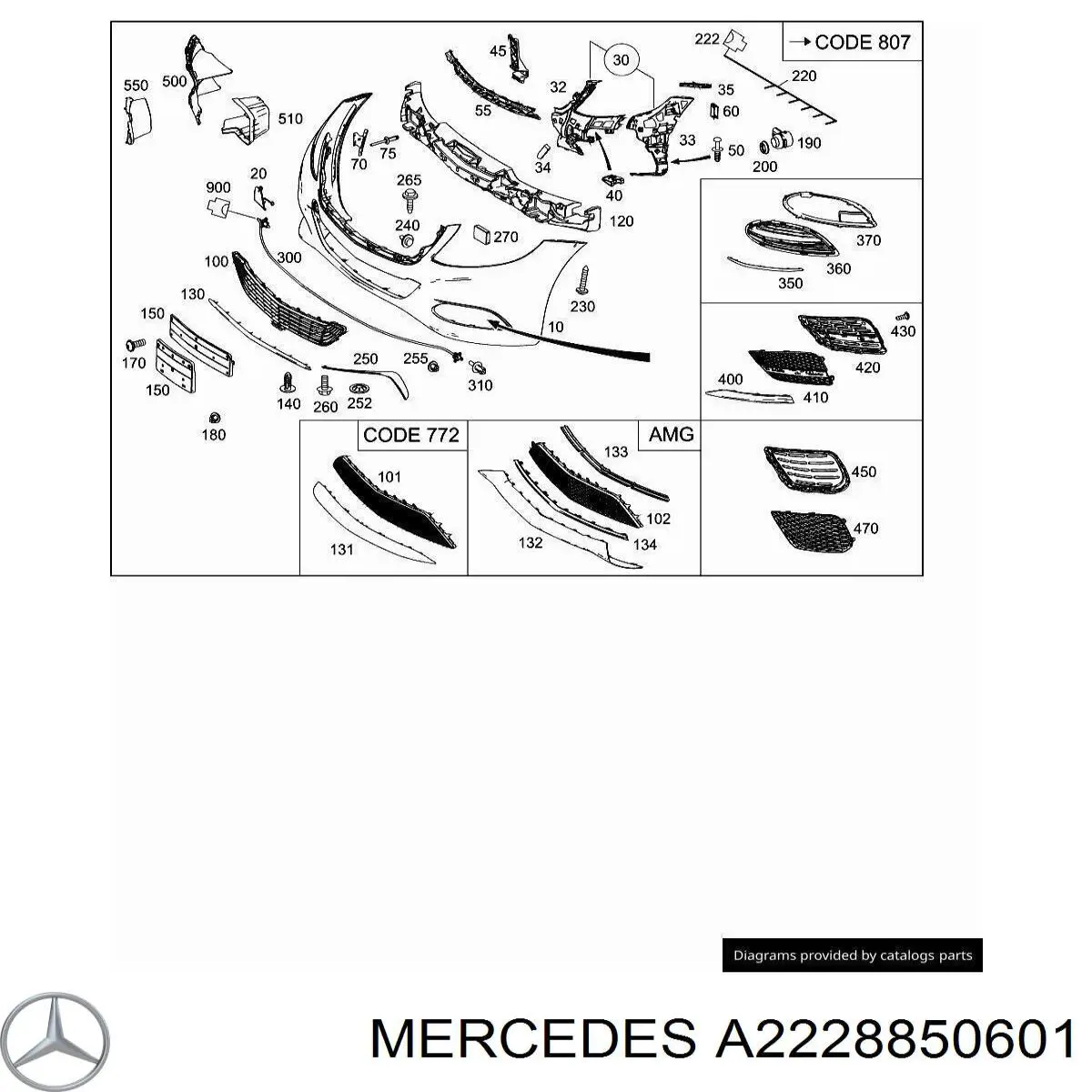  A2228850601 Mercedes