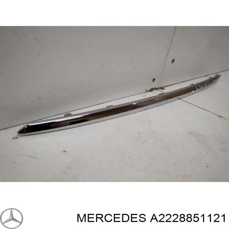 Молдинг бампера заднего левый Mercedes A2228851121 цена, от 21.47 USD