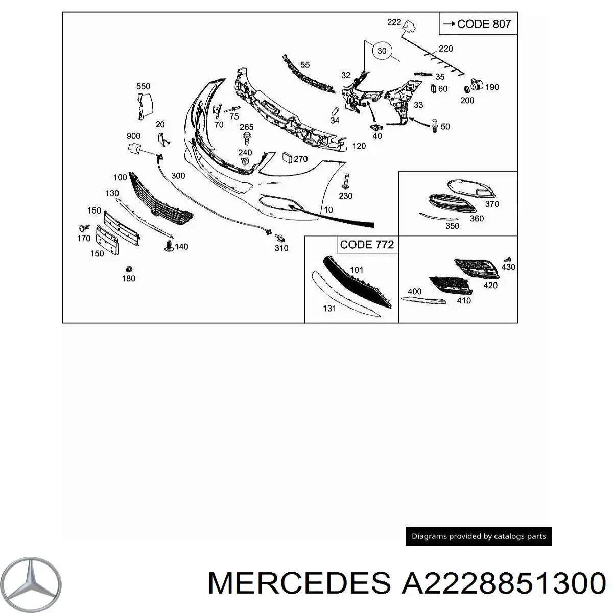  A2228851300 Mercedes