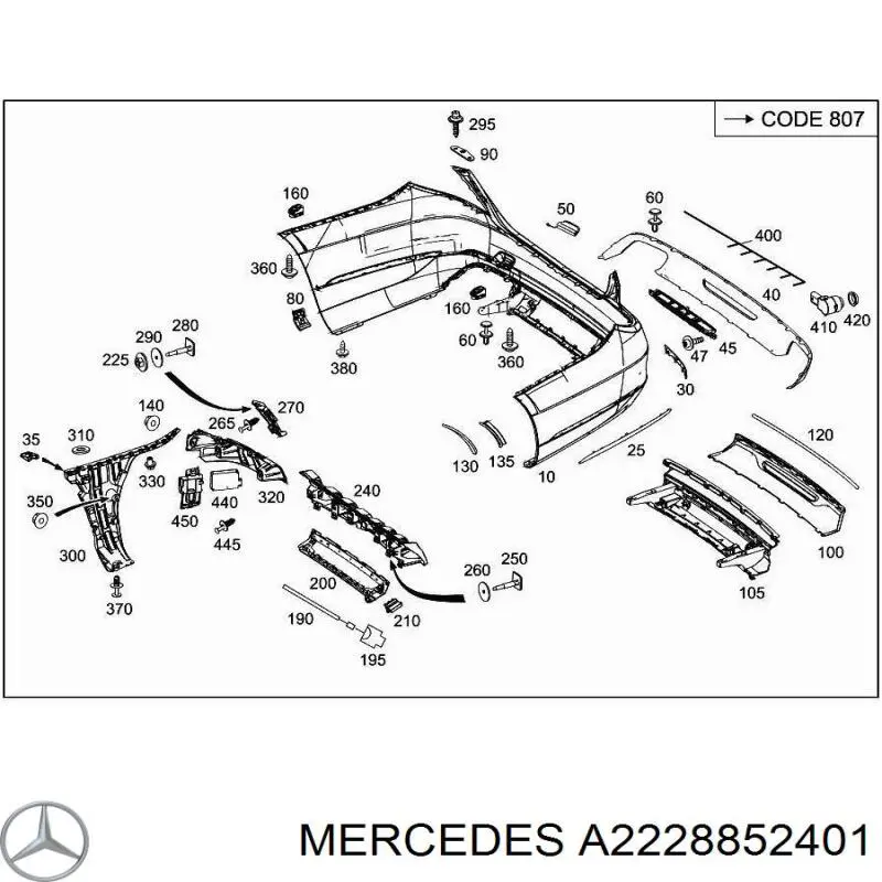 A2228852401 Mercedes 