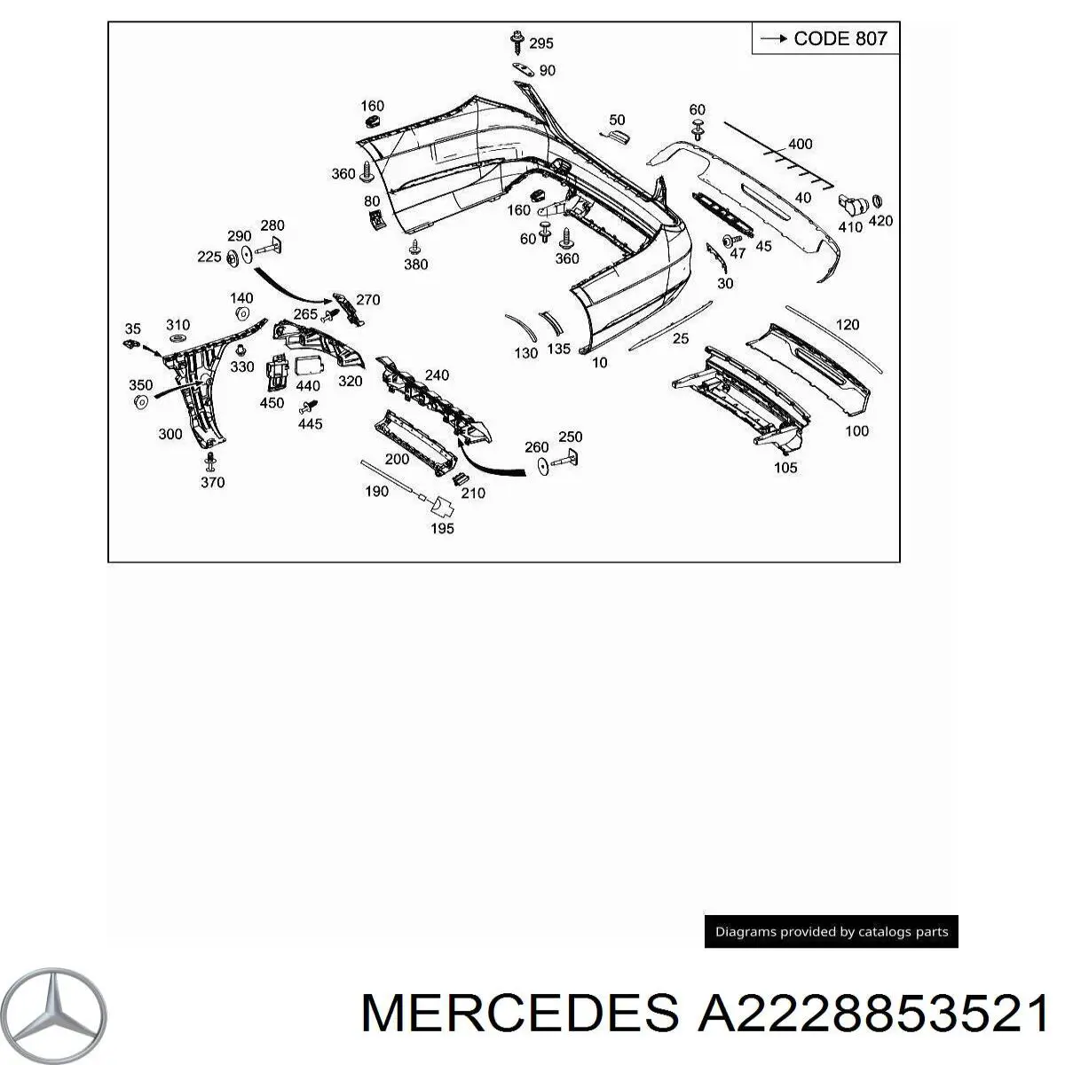 A2228853521 Mercedes 