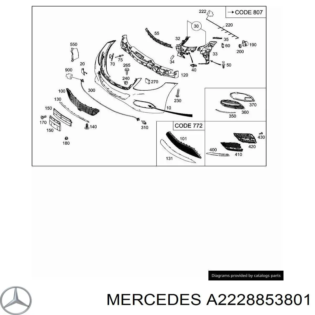 A2228853801 Mercedes 