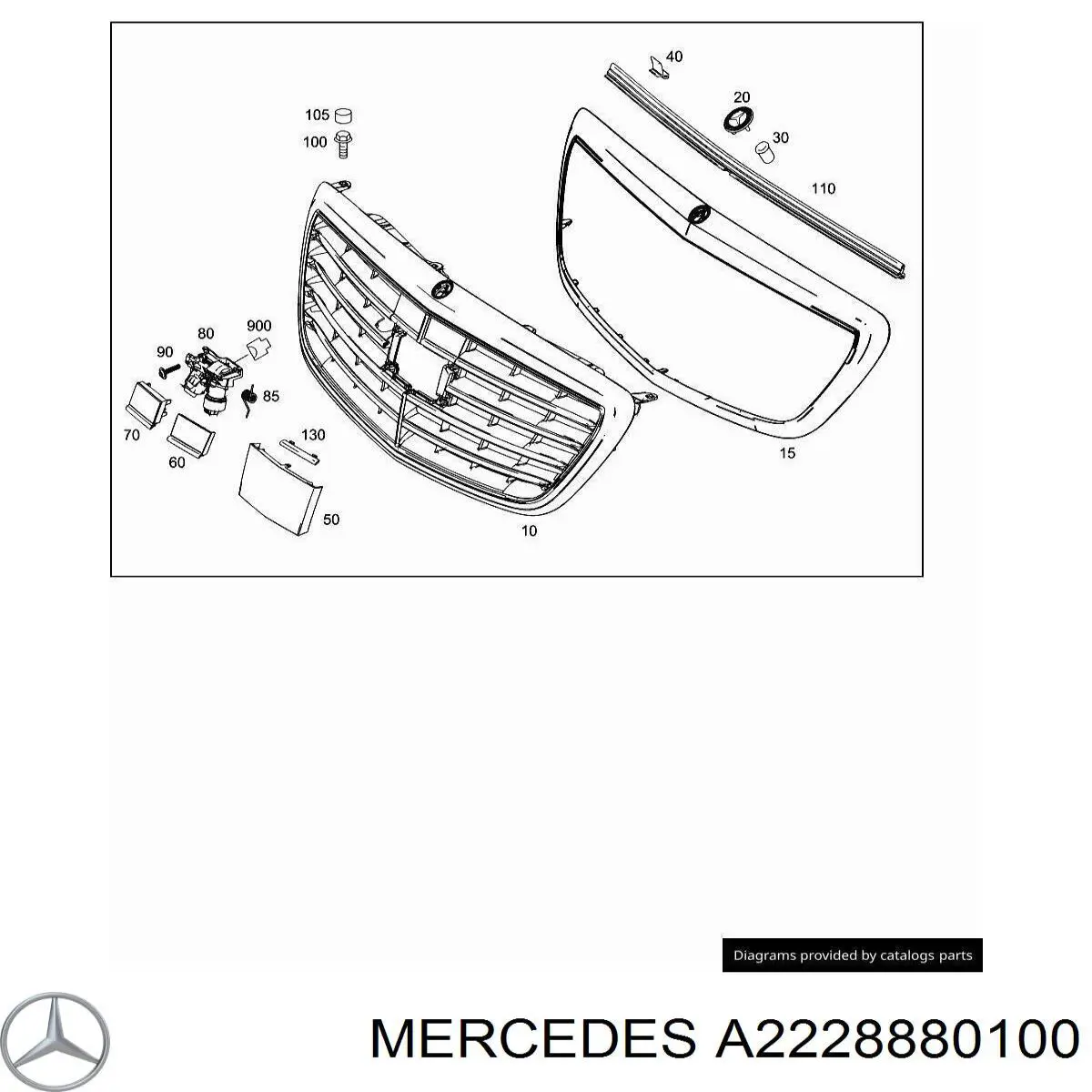 A2228880100 Mercedes 