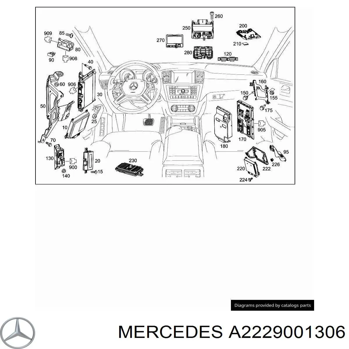  A222900130680 Mercedes