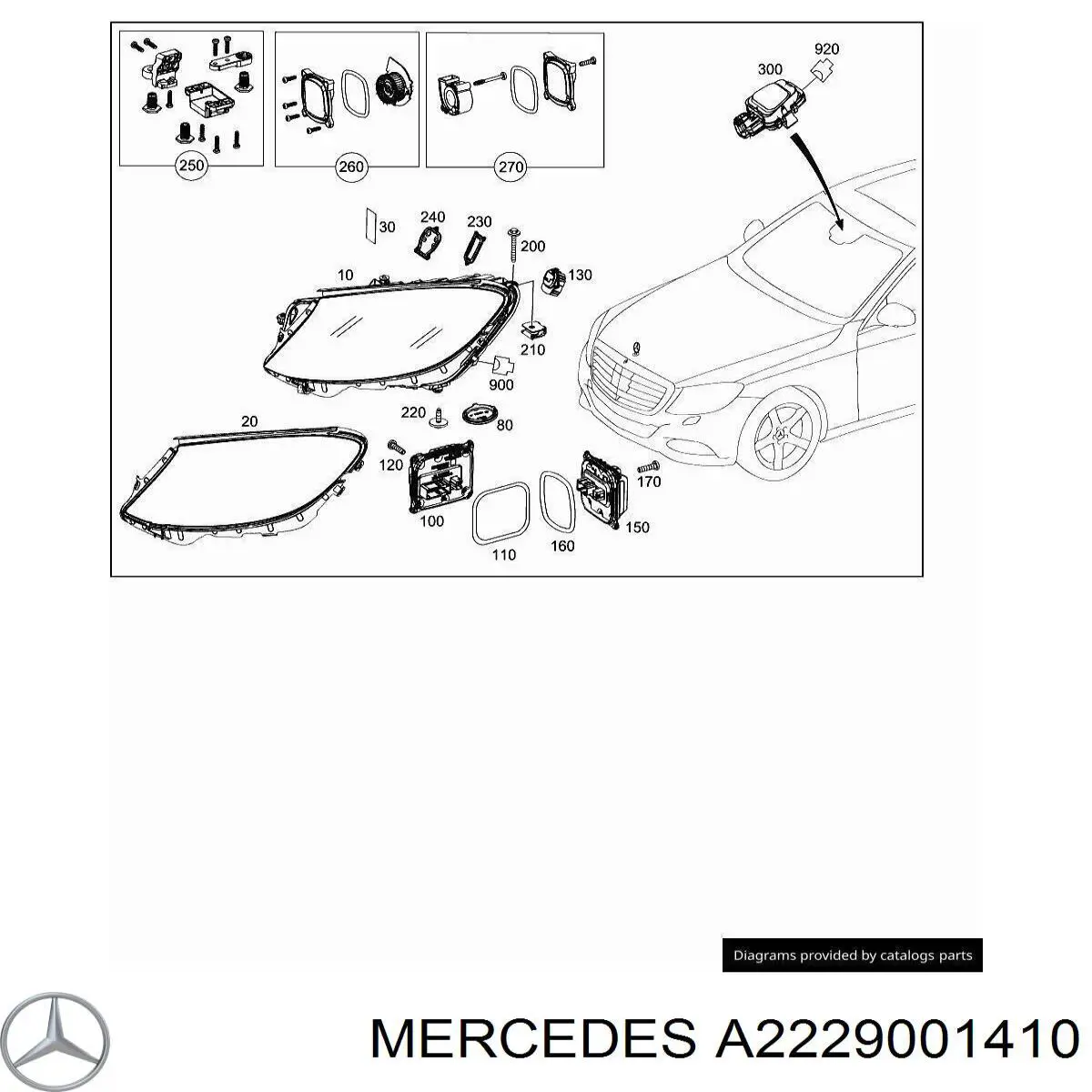 A2229001410 Mercedes 