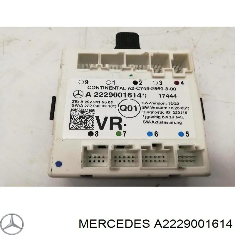 Блок комфорта передней двери Mercedes A2229001614 цена, от 30.47 USD