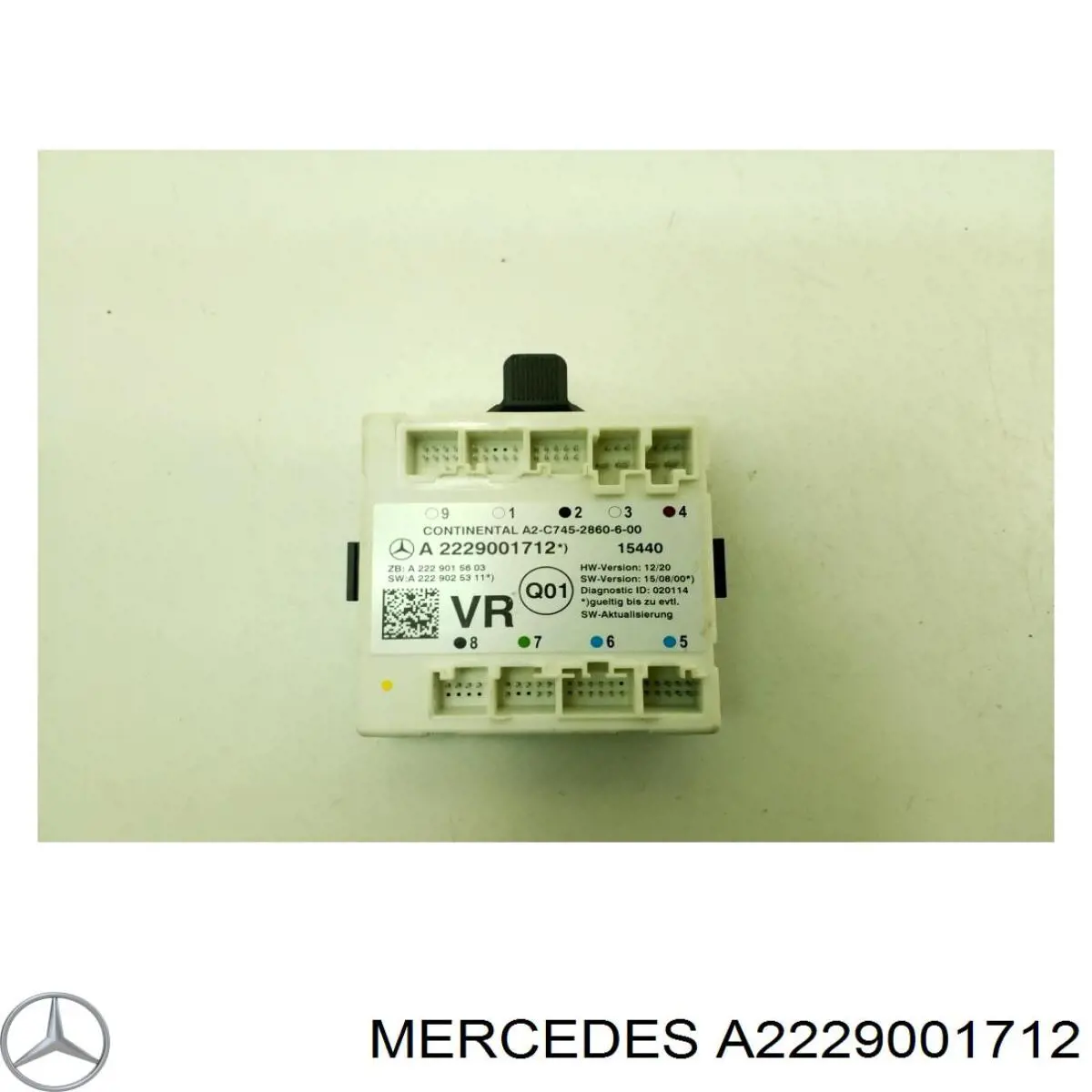 Блок комфорта передней двери Mercedes 2229001712 цена, от 29.26 USD