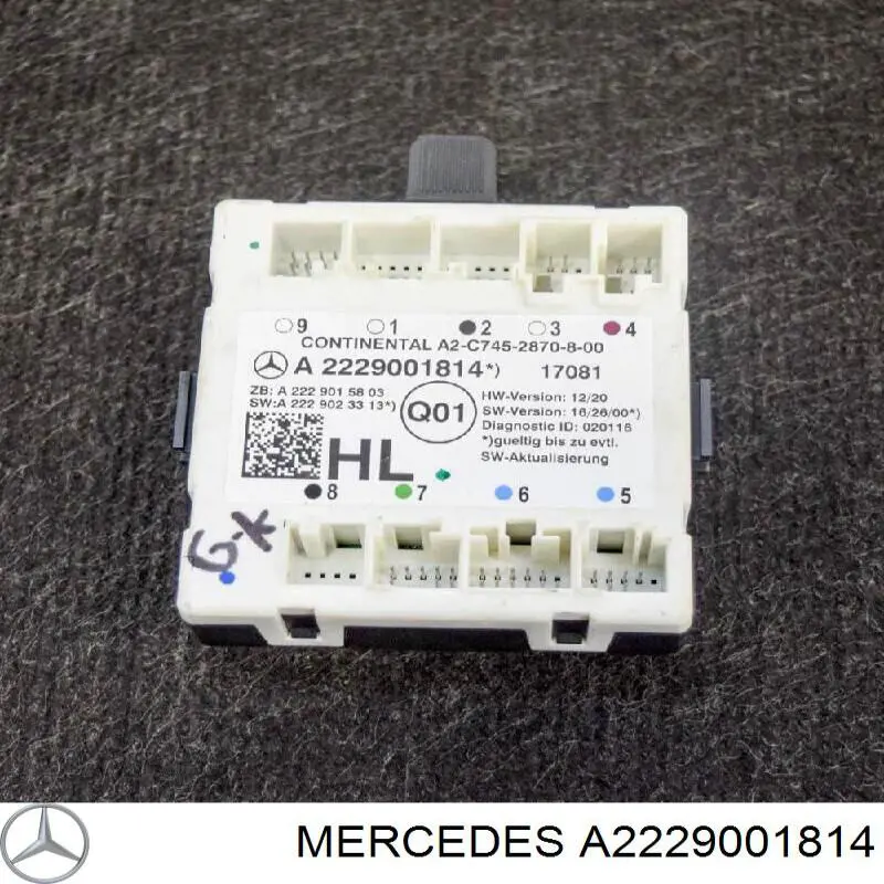  A2229001814 Mercedes