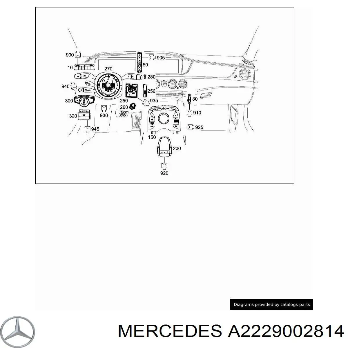 A2229002814 Mercedes 