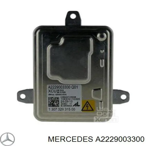 Модуль управления (ЭБУ) светом фар Mercedes A2229003300