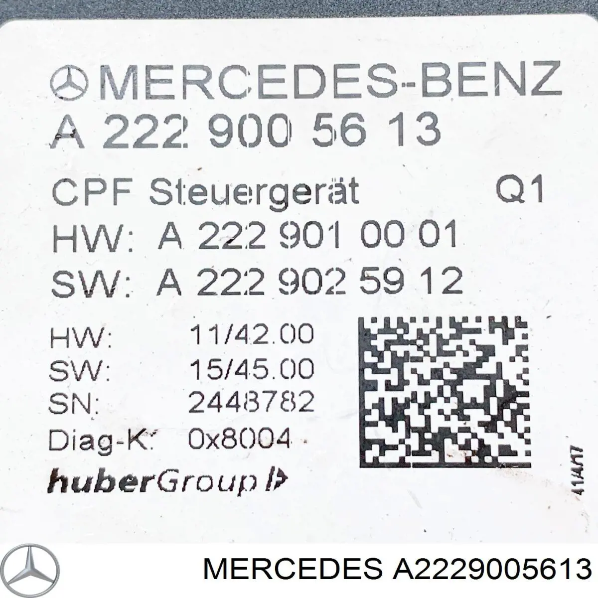 A2229005613 Mercedes 