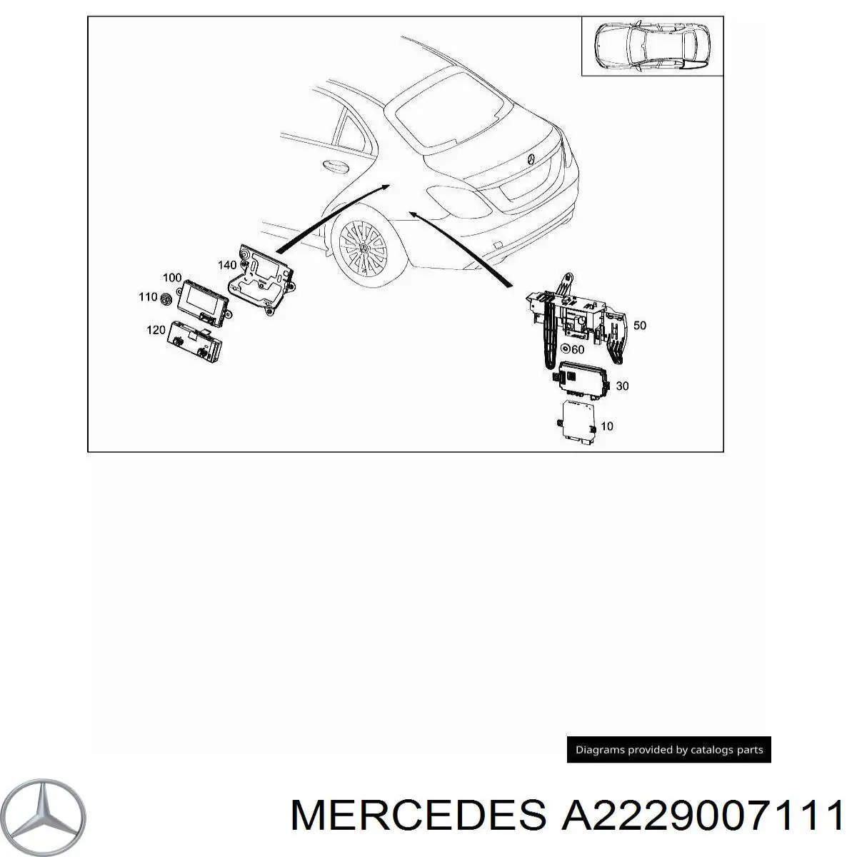 A2229007111 Mercedes