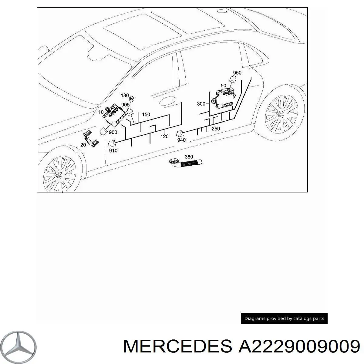 A2229009009 Mercedes 